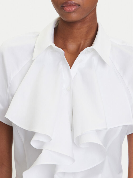 KARL LAGERFELD KARL LAGERFELD Риза A3W11035 Бял Regular Fit
