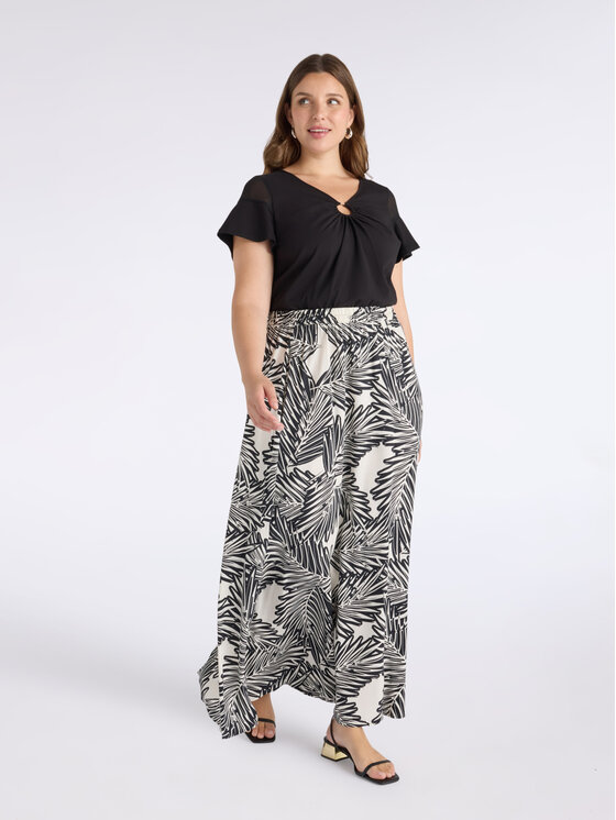 Fiorella Rubino Fiorella Rubino Spódnica maxi 1045L100517N0S1 Czarny A-Line Fit