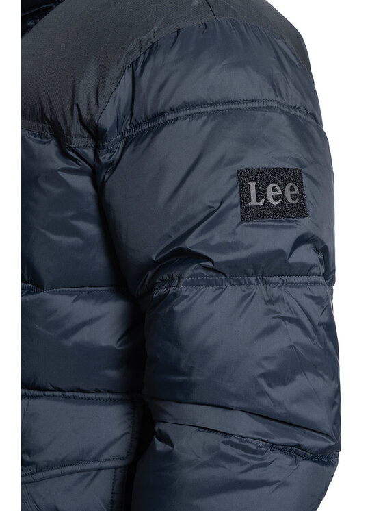 Lee Lee Giubbotto invernale PUFFER JACKET Blu Regular Fit