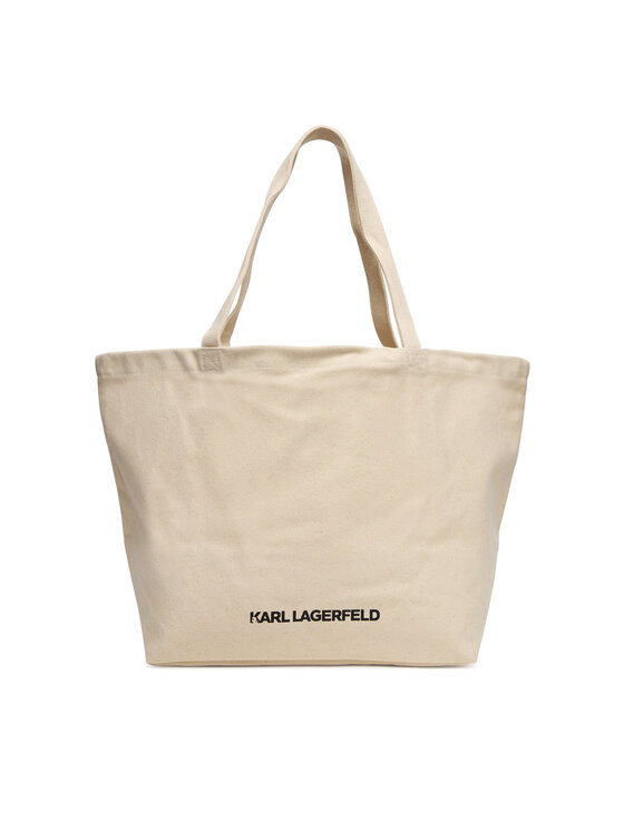 KARL LAGERFELD KARL LAGERFELD Torebka A3W50108 Écru