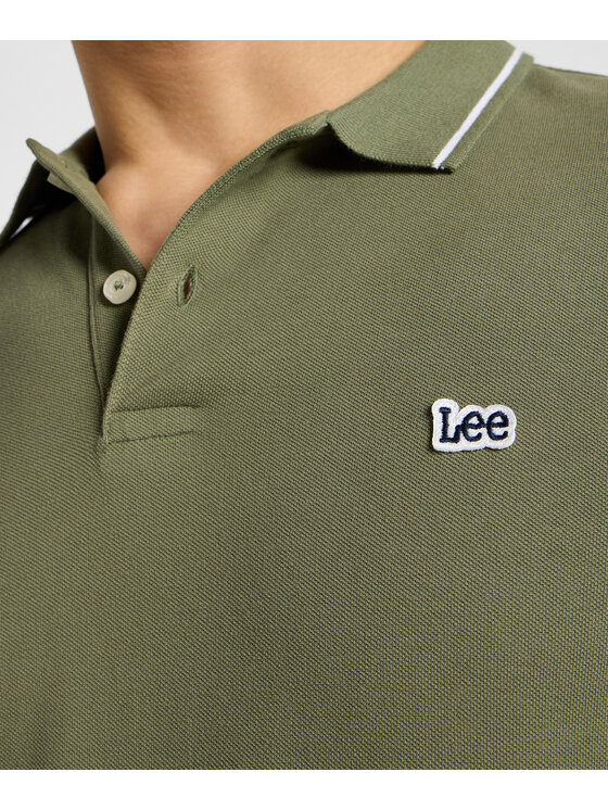 Lee Lee Polo 112355667 Verde Regular Fit