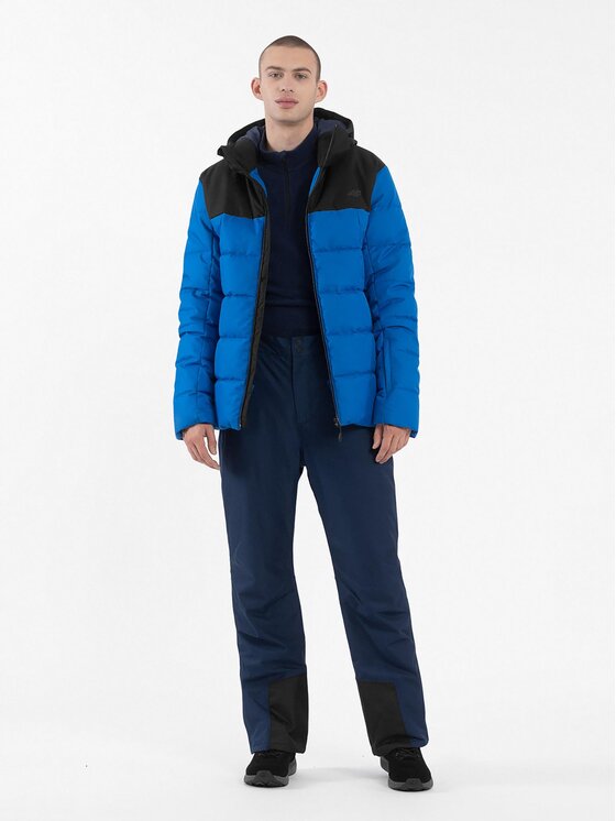 4F 4F Skihose 4FAW23TFTRM361 Dunkelblau Regular Fit