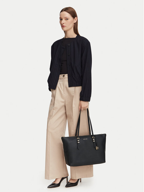 MICHAEL Michael Kors Ročna torba 30T6GQNT7L Črna