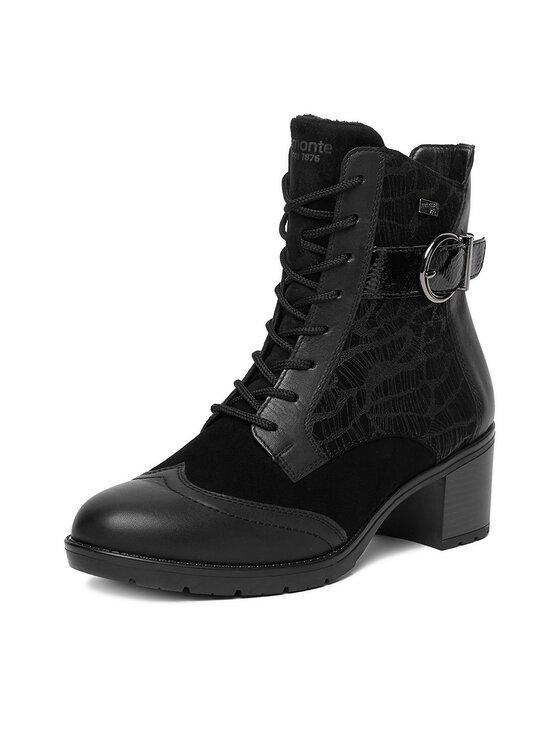 Remonte Remonte Stiefeletten D2A77-02 Schwarz