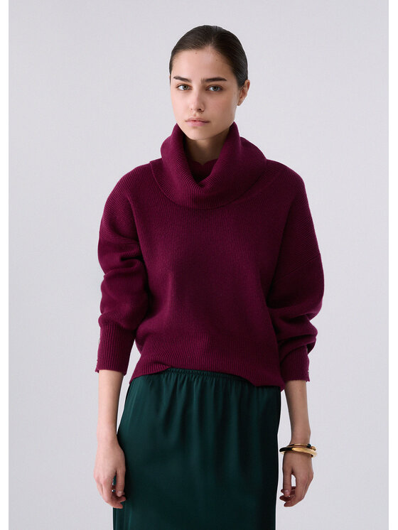 Liu Jo Liu Jo Maglione CF6250MS00991726 Rosso Regular Fit