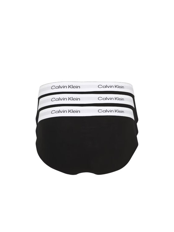Calvin Klein Calvin Klein Set di 3 slip 3pack icon cotton stretch Nero