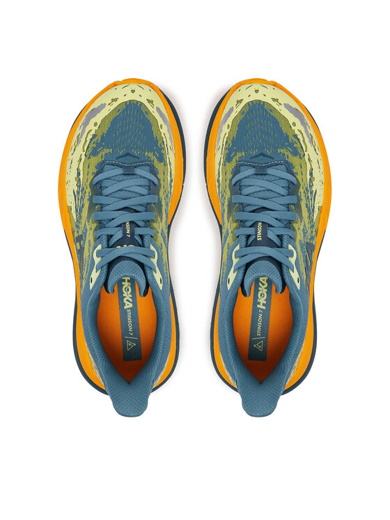 Hoka Hoka Маратонки за бягане Stinson 7 1141530 Електриков