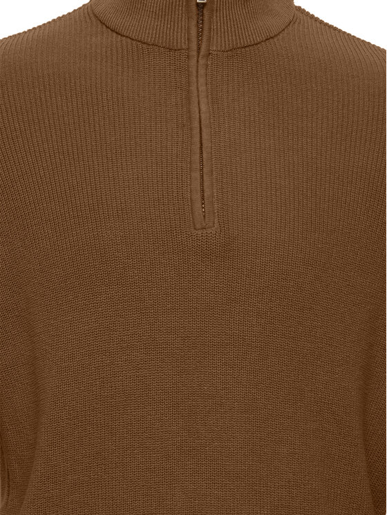Blend Blend Džemperis 20714337 Brūns Regular Fit