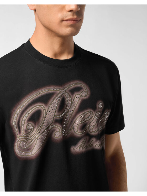 PHILIPP PLEIN PHILIPP PLEIN T-Shirt 27153 Czarny Regular Fit