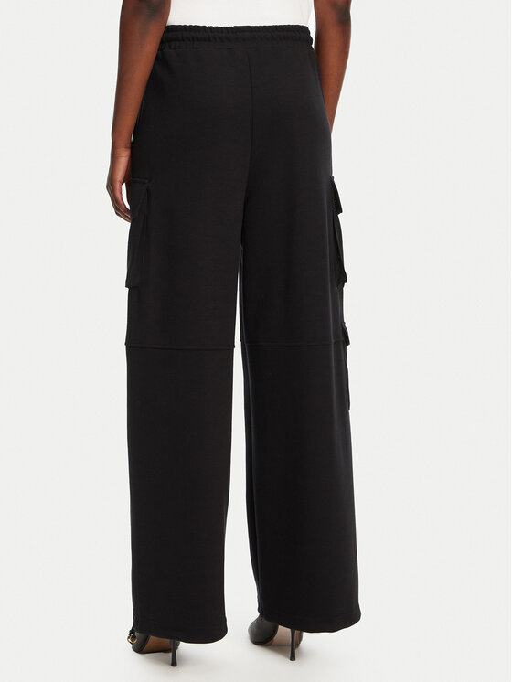 Patrizia Pepe Patrizia Pepe Donji dio trenerke 8P0617/J219-K103 Crna Relaxed Fit