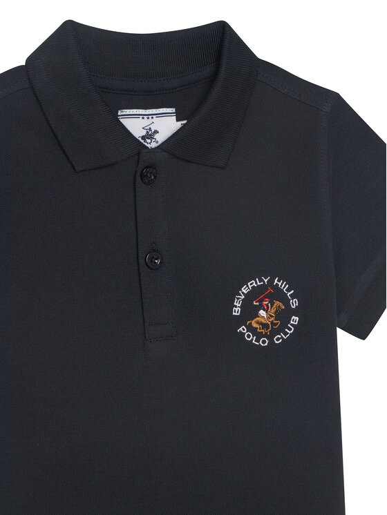 Beverly Hills Polo Club Beverly Hills Polo Club Pólóing P-SS26B-P42560 Sötétkék Regular Fit