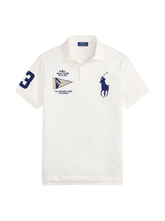 Polo Ralph Lauren Polo Ralph Lauren Polokošeľa 710B21921003 Biela Regular Fit