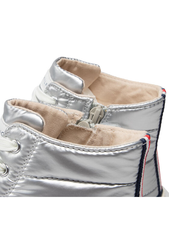 Tommy Hilfiger Tommy Hilfiger Trampki T3A9-32290-1437 S Srebrny