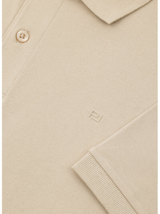 Pako Lorente Pako Lorente Polo P26SF-TX-001 Beżowy Classic Fit