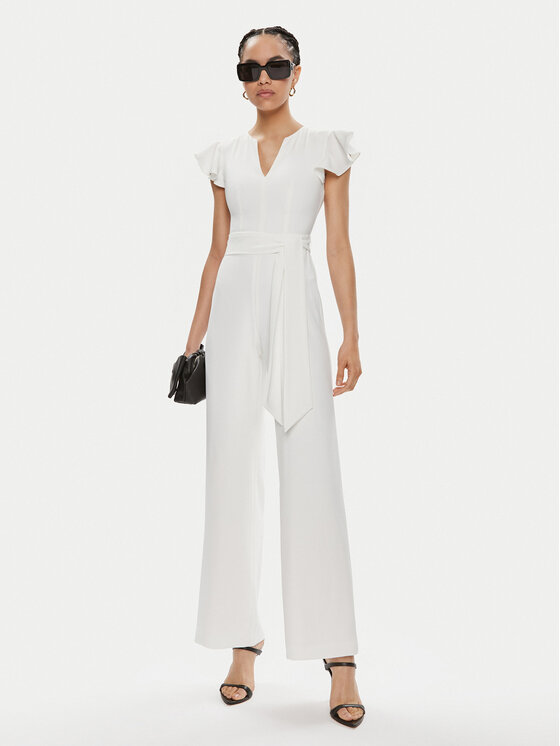 Marciano Guess Marciano Guess Jumpsuit Meadow 4GGK81 8177Z Écru Regular Fit