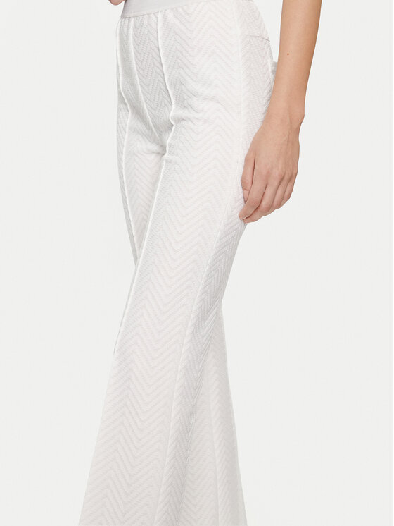 Marc Aurel Marc Aurel Pantaloni di tessuto 1716 7001 93305 Bianco Regular Fit