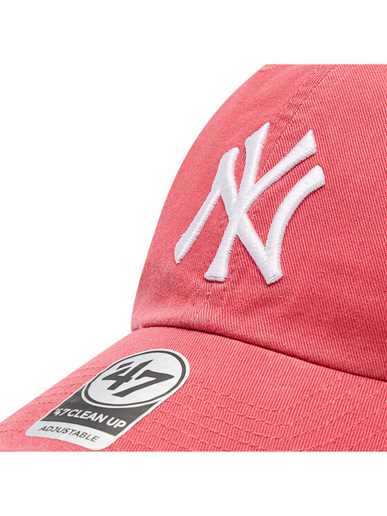 47 Brand 47 Brand Cappellino Mlb New York Yankees 47 Clean Up B-RGW17GWSNL-BE Rosso