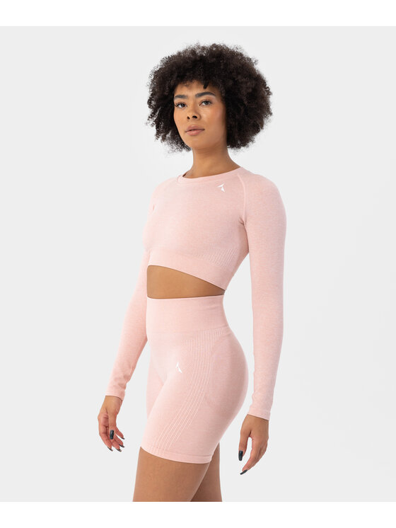 Carpatree Carpatree Top Blaze longsleeve Różowy Fitted Fit