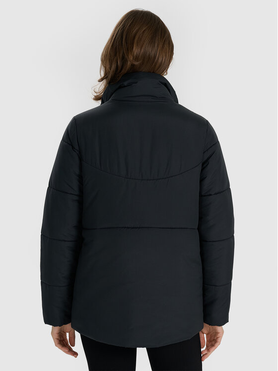 4F 4F Kurtka puchowa URBAN COMMUTER Czarny Regular Fit