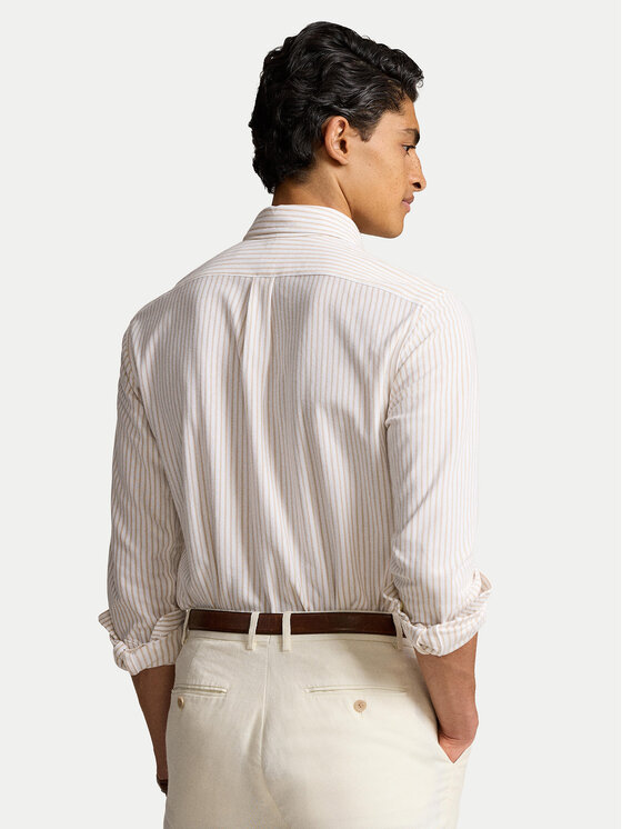 Polo Ralph Lauren Polo Ralph Lauren Koszula 710934575003 Beżowy Slim Fit