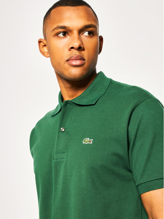 Lacoste Lacoste Polokošeľa L1212 Zelená Regular Fit