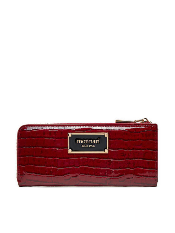 Monnari Monnari Голям дамски портфейл PURIMP0-24Z-PUR0200-KM05D000-R00 Червен