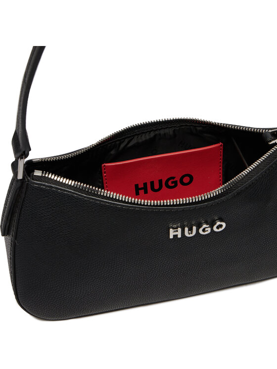 HUGO Hugo Дамска чанта Chris Sm Hobo R.N. 50516666 Черен