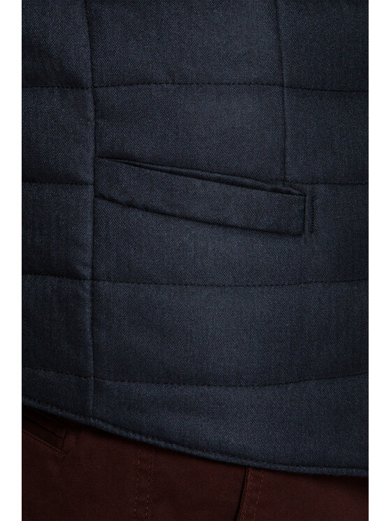 Lancerto Lancerto Kamizelka Coventry Granatowy Regular Fit