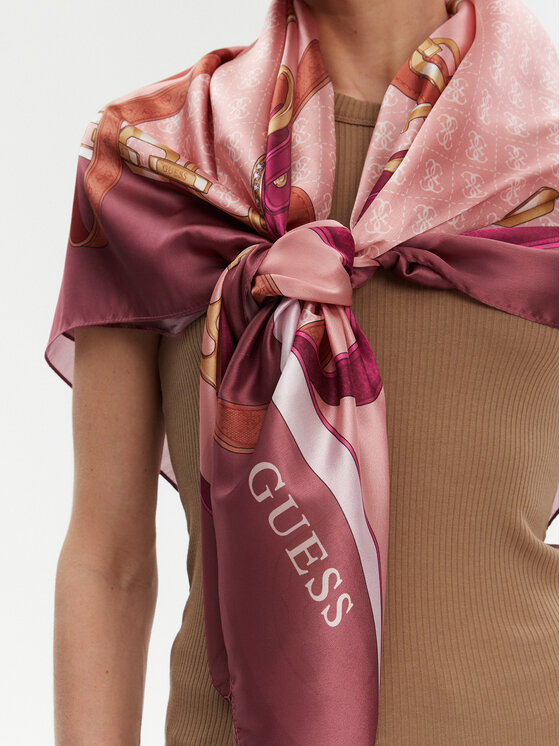 Guess Guess Šal 172127 Ružičasta