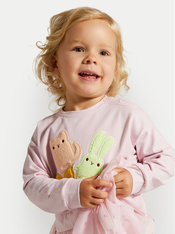 Coccodrillo Coccodrillo Hétköznapi ruha ZC4129101PGN Rózsaszín Regular Fit