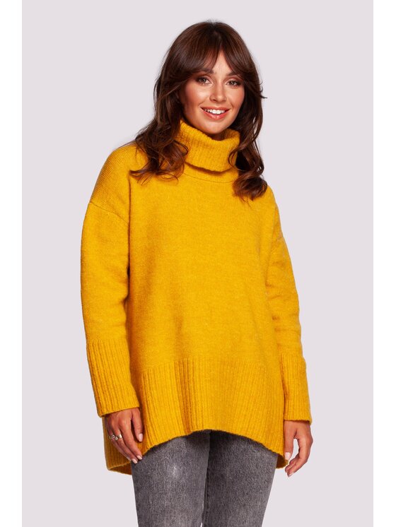 BeWear BeWear Rolák bk086 Žltá Baggy Fit