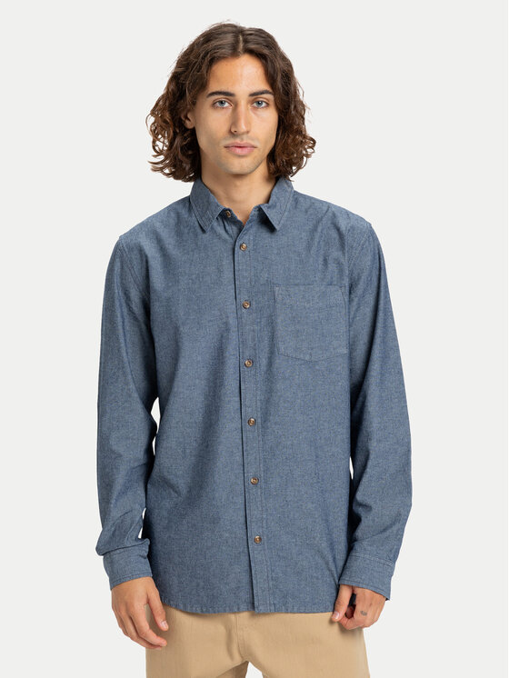 Quiksilver Quiksilver Camicia Yosemite Chambrayls EQYWT04660 Blu scuro Regular Fit