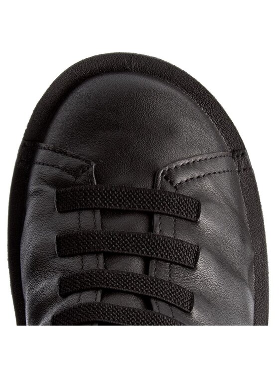 Camper Camper Halbschuhe Beetle 18751-048 Schwarz