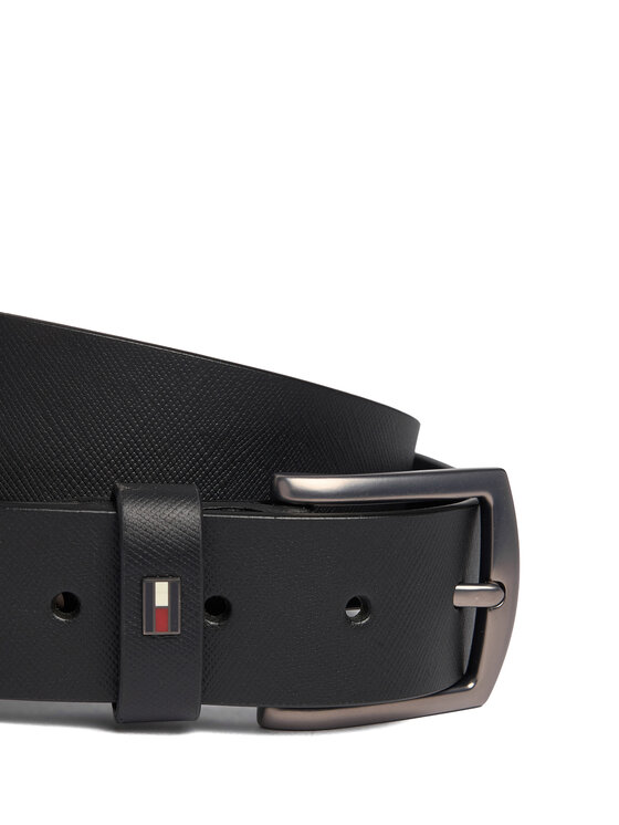 Tommy Hilfiger Tommy Hilfiger Мъжки колан Denton Adj 3.5 AM0AM14066 Черен