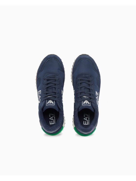 EA7 Emporio Armani EA7 Emporio Armani Sneakersy 7X000380-AF19175-MZ618 Granatowy