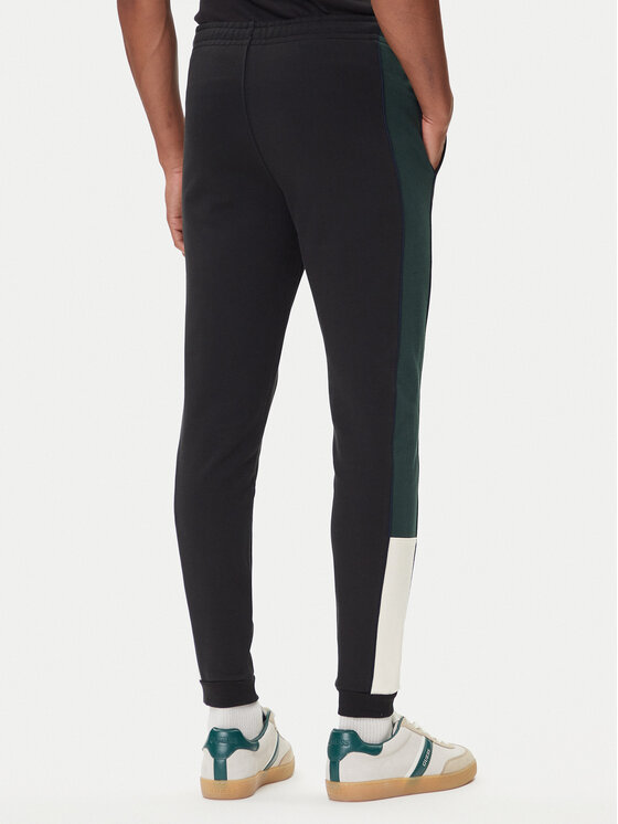 Lacoste Lacoste Spodnji del trenirke XH5923 Črna Regular Fit