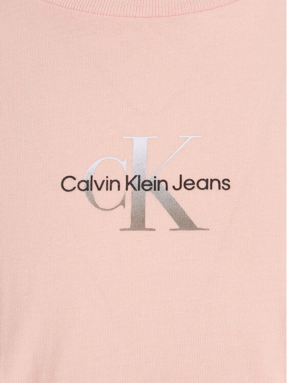 Calvin Klein Jeans Calvin Klein Jeans T-Shirt Monogram IG0IG02103 Růžová Regular Fit