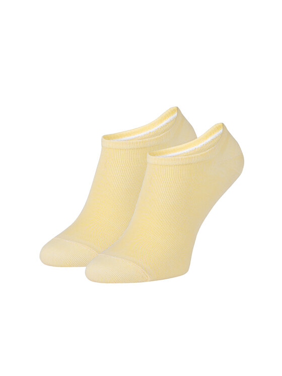 Zooksy Zooksy Skarpety stopki unisex Basic Żółty