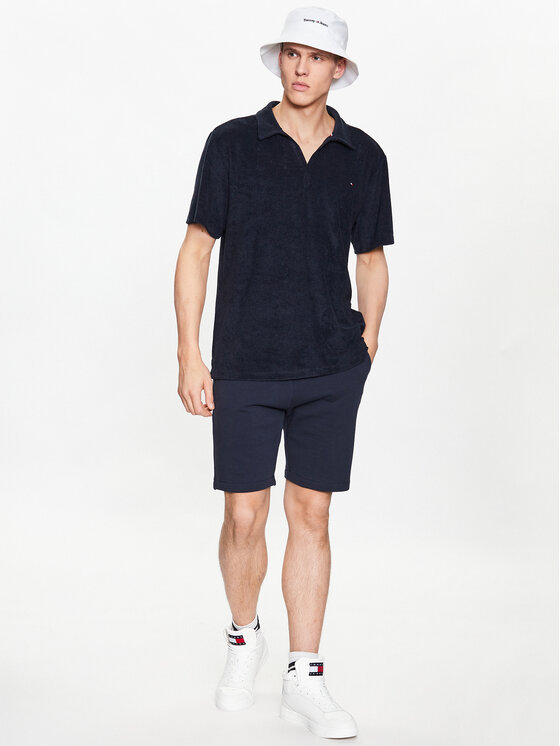 Tommy Hilfiger Tommy Hilfiger Polo Terry UM0UM02789 Blu scuro Regular Fit