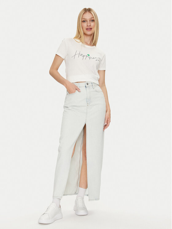 JDY JDY T-shirt Michigan 15311702 Bianco Regular Fit