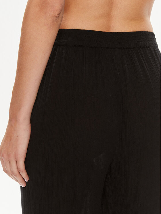 Kaffe Kaffe Stoffhose Dacia Amber 10506454 Schwarz Loose Fit