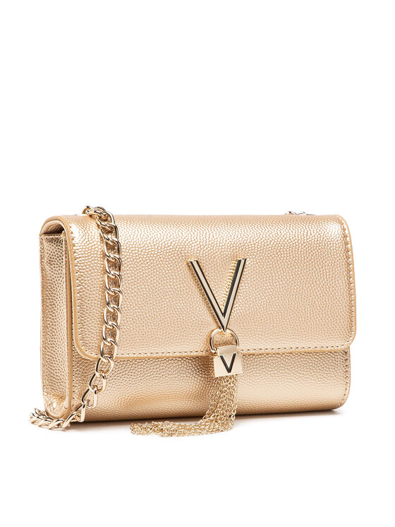 Valentino Valentino Torebka Divina VBS1R403G Złoty