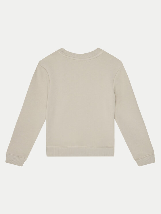 Calvin Klein Jeans Calvin Klein Jeans Суитшърт Mono Mini Badge IU0IU00570 Бежов Regular Fit