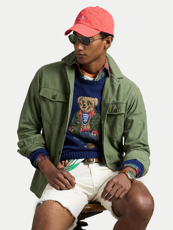 Polo Ralph Lauren Polo Ralph Lauren Megztinis 710955762001 Tamsiai mėlyna Regular Fit