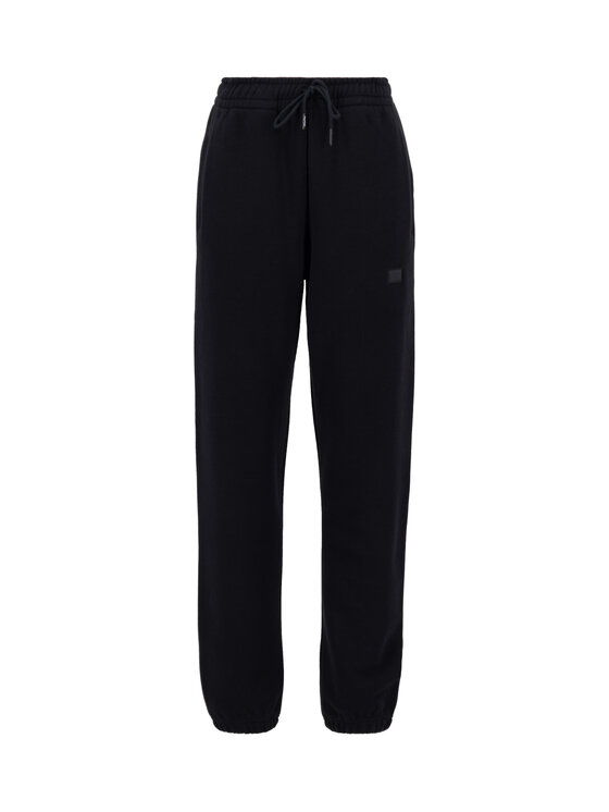Alpha Industries Alpha Industries Joggery Alpha Essentials Rubber Logo Jogger Women Czarny Relaxed Fit