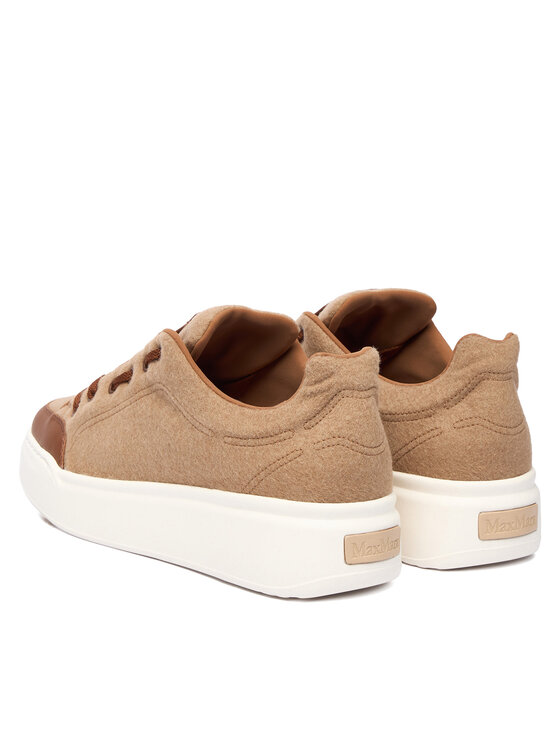Max Mara Max Mara Sneakersy Maxiwk 2524766012650 Hnědá