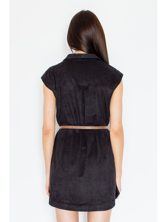 FIGL FIGLFIGL Vestito M451 Nero Regular Fit