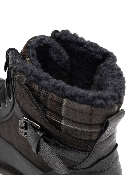 Mustang Mustang Schnürschuhe 4157-605 Grau