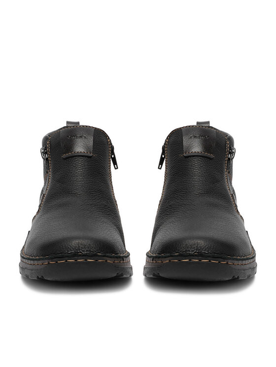 Rieker Rieker Schnürschuhe 05398-00 Schwarz