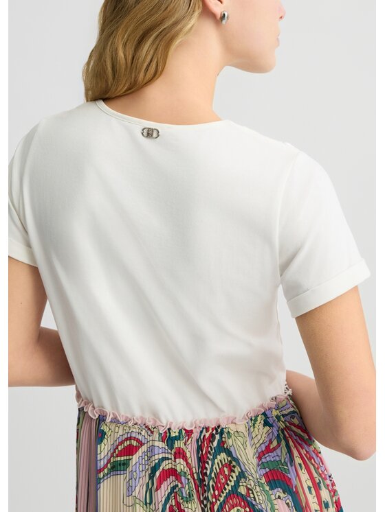 Liu Jo Liu Jo Sukienka wieczorowa WA5527J7821M9685 Zielony Regular Fit